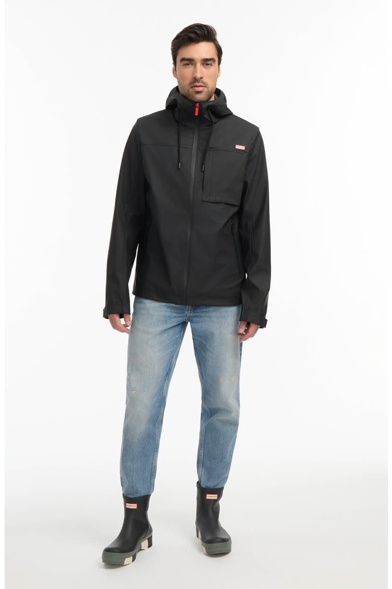Mill 2.0 Coated Rain Jacket, Alternate, color, BLACK