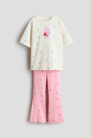 H&M 2-piece Printed Cotton Set