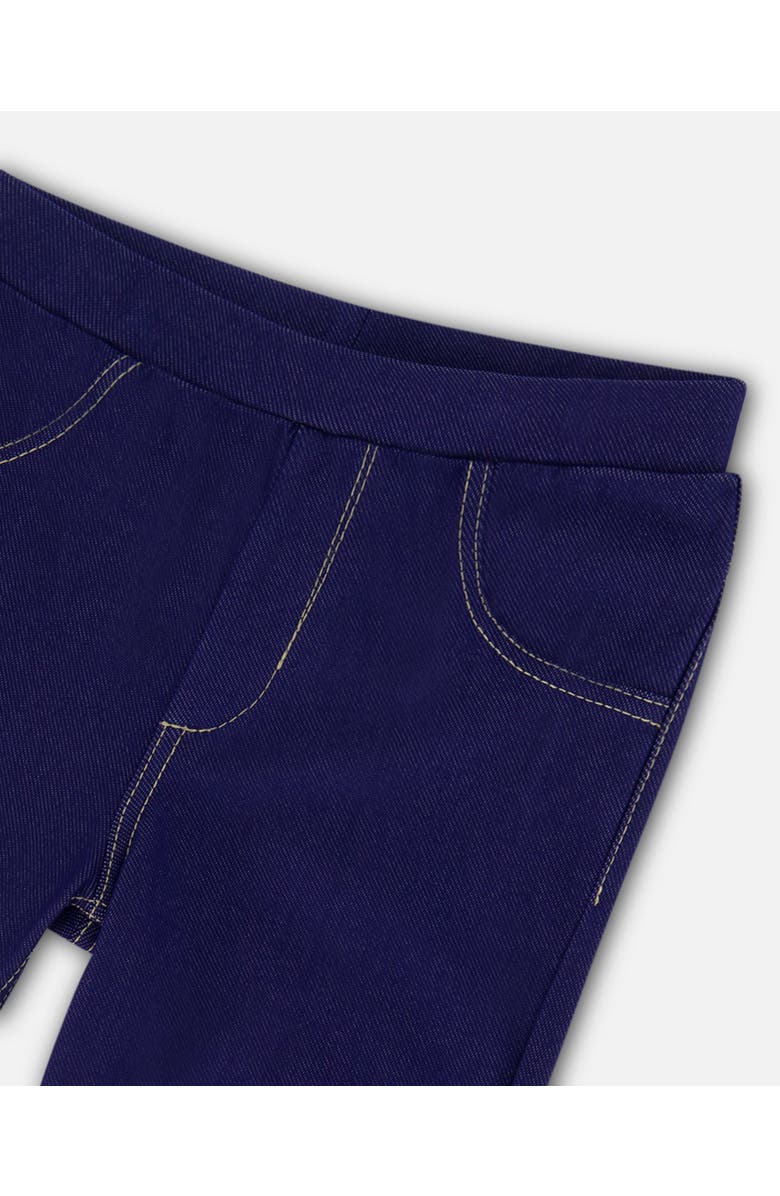 Deux par Deux Girl's Jeggings Navy Denim, Alternate, color, 