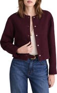 Madewell Collarless Tweed Jacket