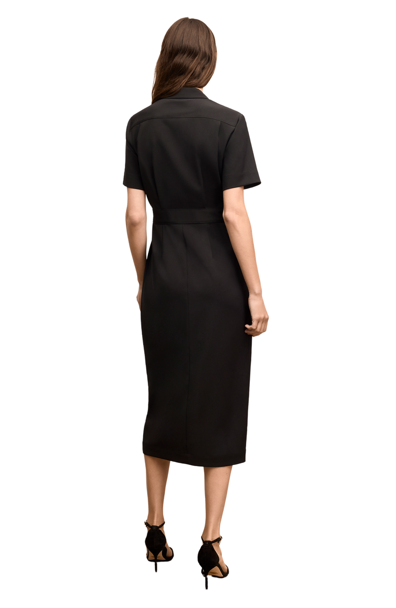 M.M.LaFleur Arlette Air Twill Dress, Alternate, color, Black