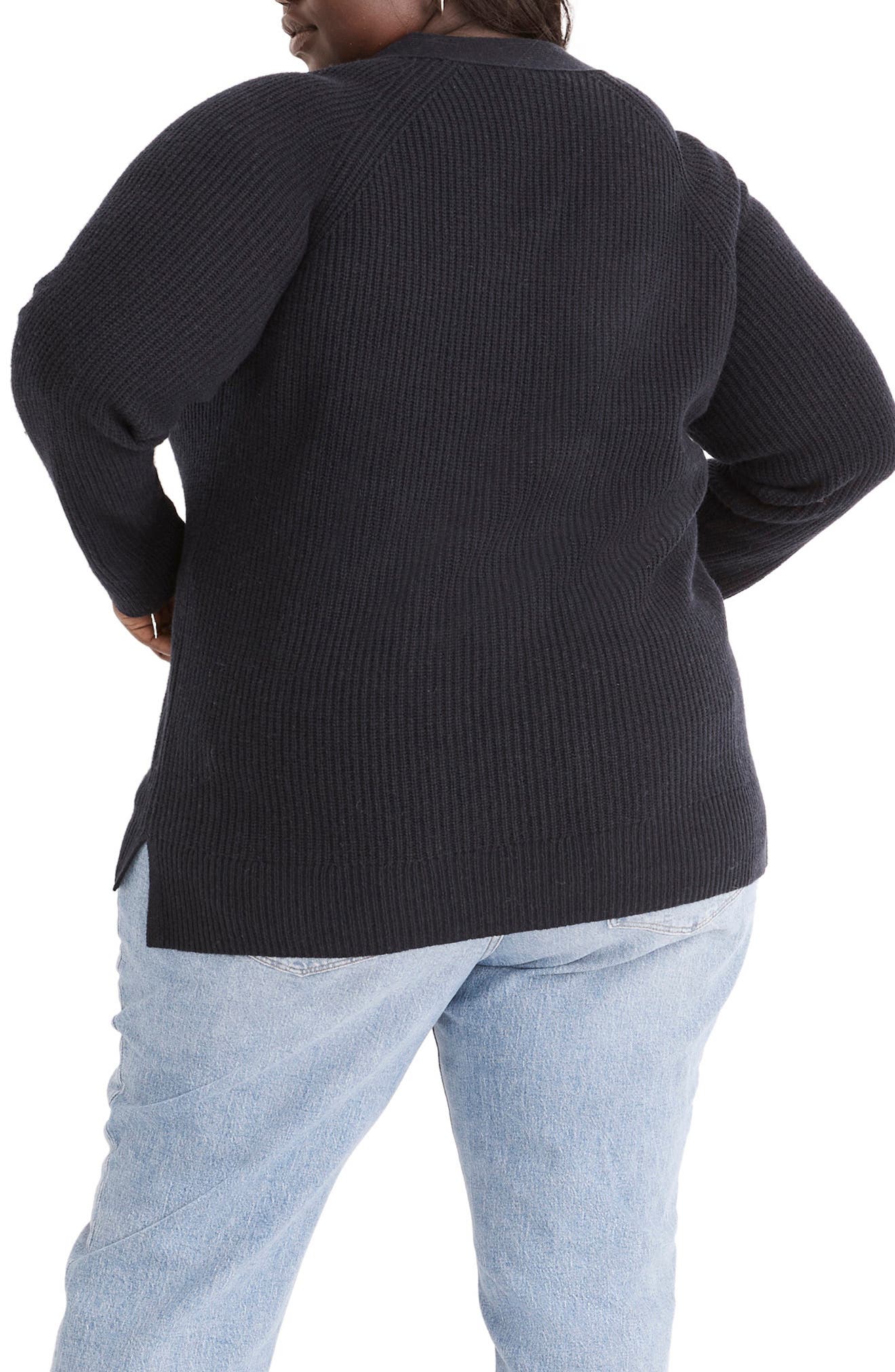 Jojo Wool Blend Henley Sweater - image 2