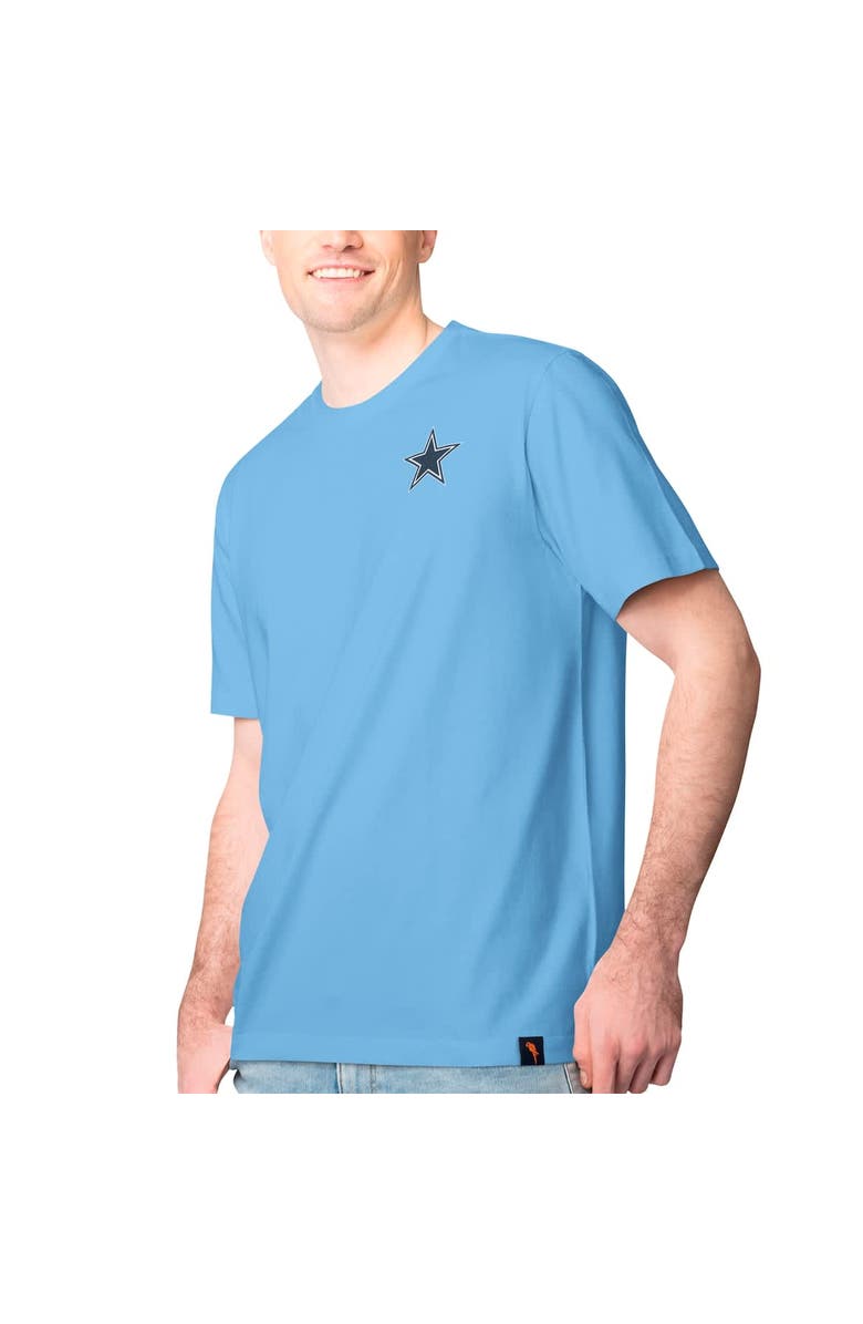 Margaritaville Men's Margaritaville Light Blue Dallas Cowboys Time Flies T-Shirt, Alternate, color, 