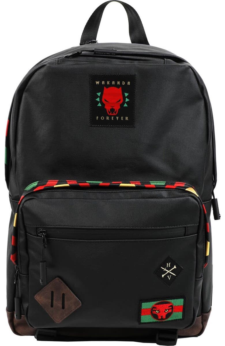 Heroes & Villains Marvel Black Panther Wakanda Forever Backpack, Alternate, color,