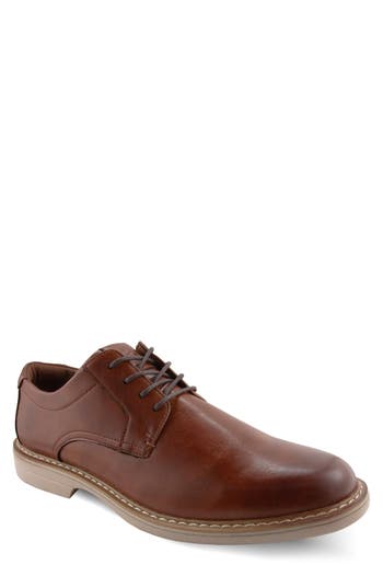 Deer Stags Belmont Plain Toe Derby In Brown