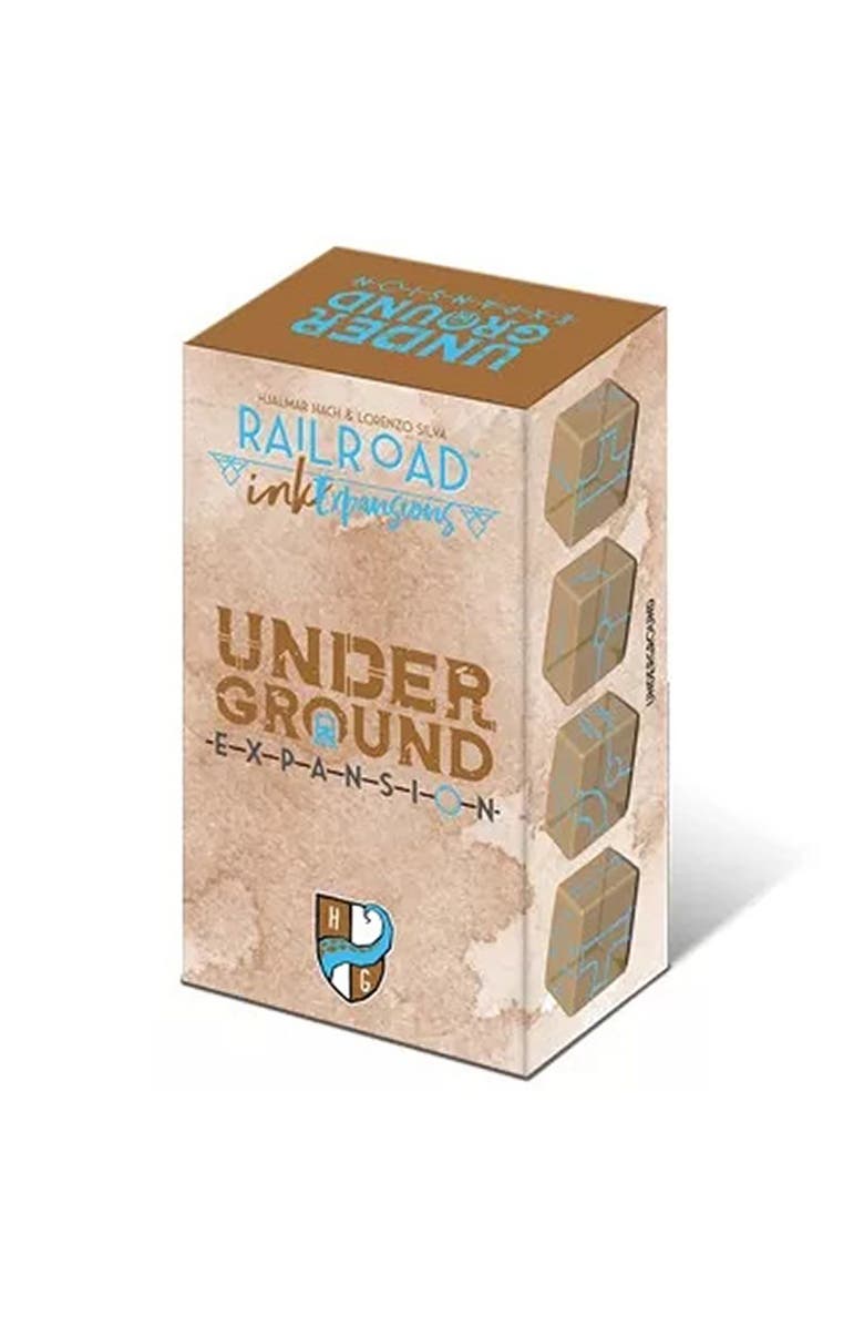 Horrible Guild Railroad Ink Underground Expansion Pack, 1+ Players, Main, color, Multicolored
