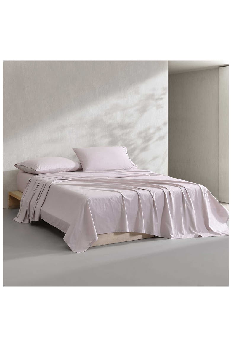200 Thread Count Cotton Percale Sheet Set, Alternate, color, PETAL PINK
