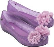 Mini Melissa Kids' Mini Ultragirl Springtime Flat
