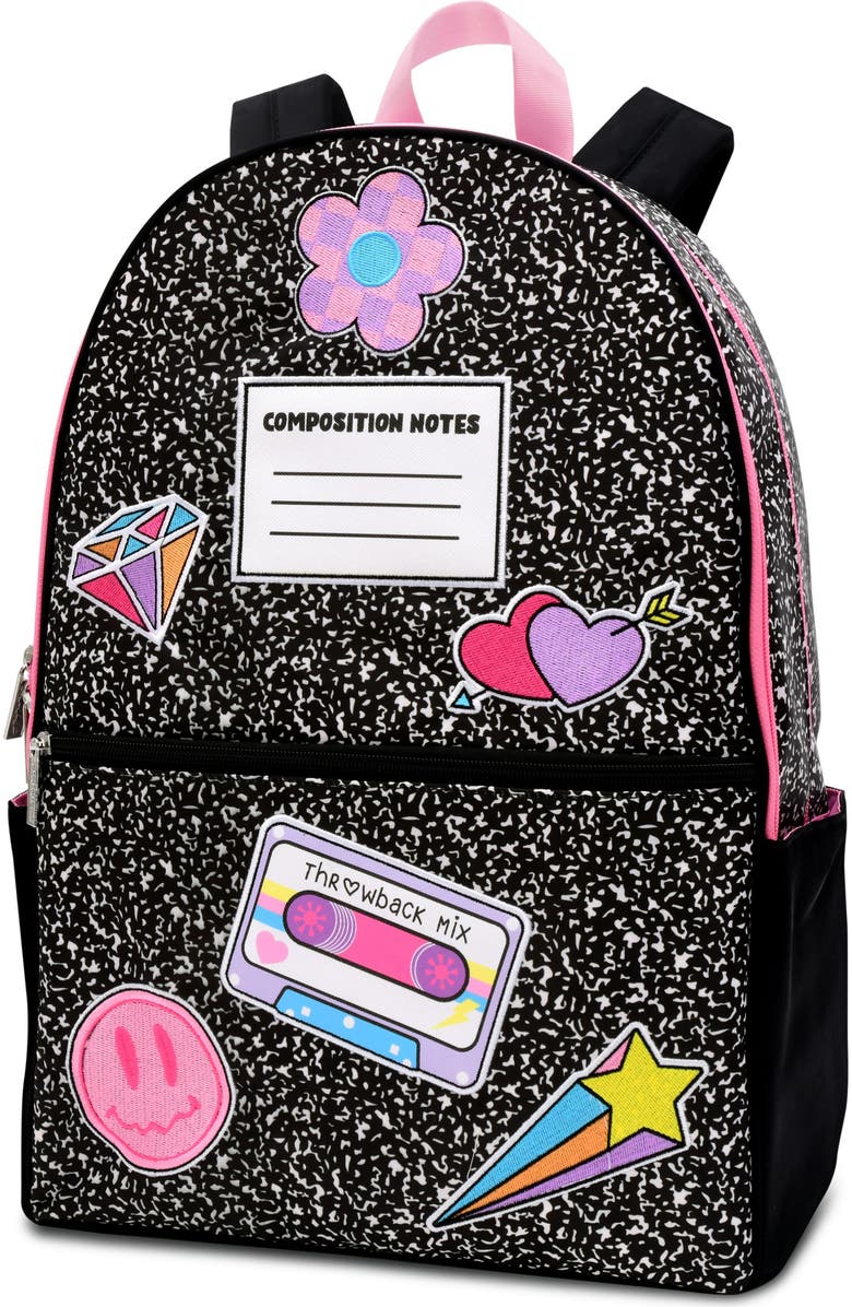 Iscream Kids' Throwback Mix Backpack, Alternate, color,