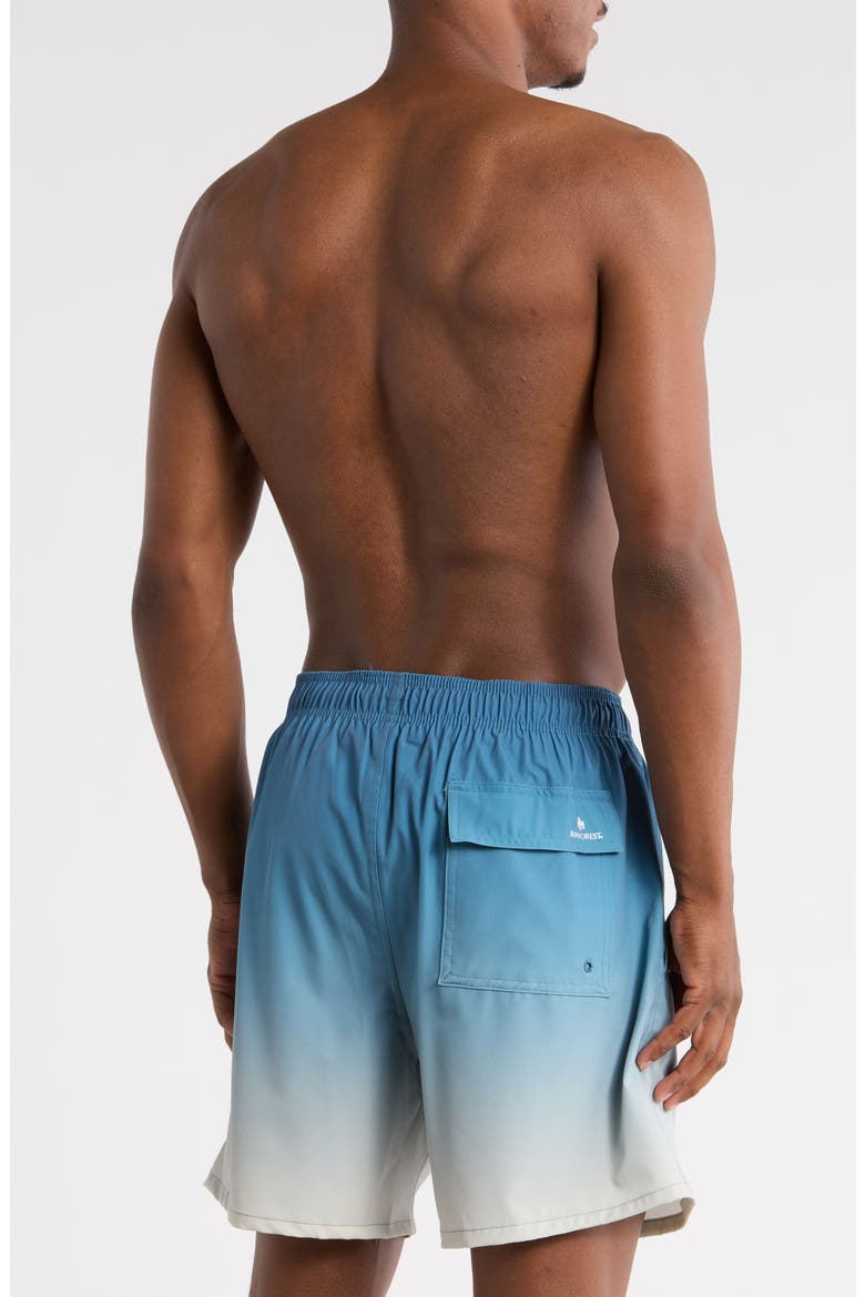 Ombrè Swim Trunks, Alternate, color, BERING SEA TO BIRCH