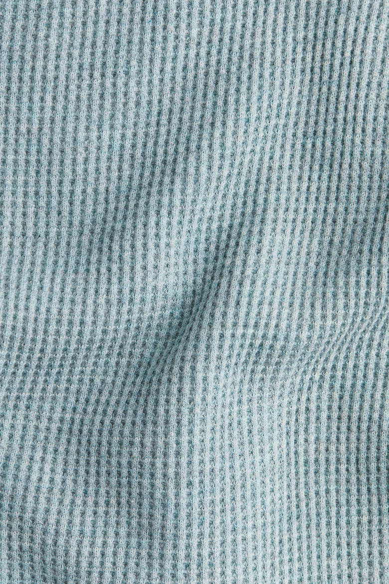 Waffled Cotton Jumpsuit, Alternate, color, Light turquoise
