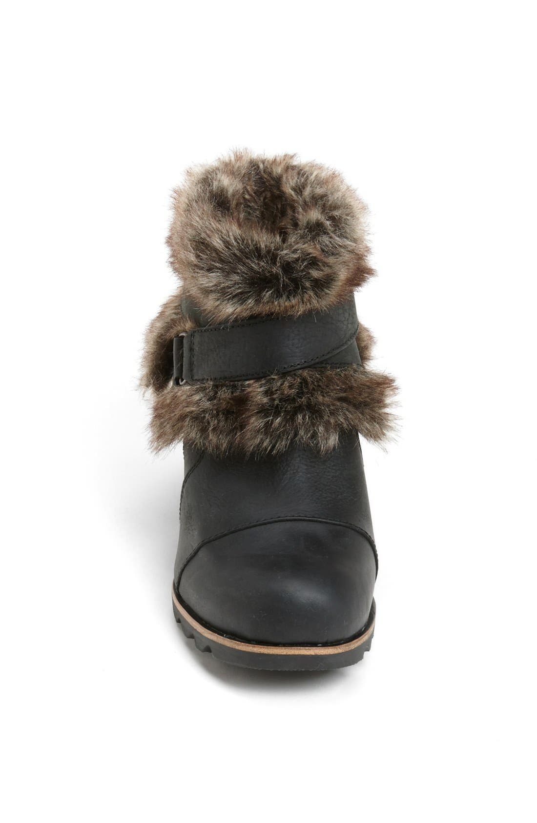 SOREL 'Joan of Arctic' Waterproof Wedge Bootie, Alternate, color, 