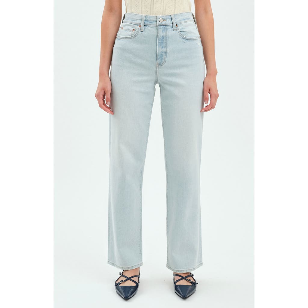 Daze Sun High Waist Straight Leg Jeans