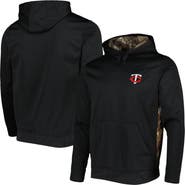 DUNBROOKE Men's Dunbrooke Black/Camo Minnesota Twins Ranger Pullover Hoodie