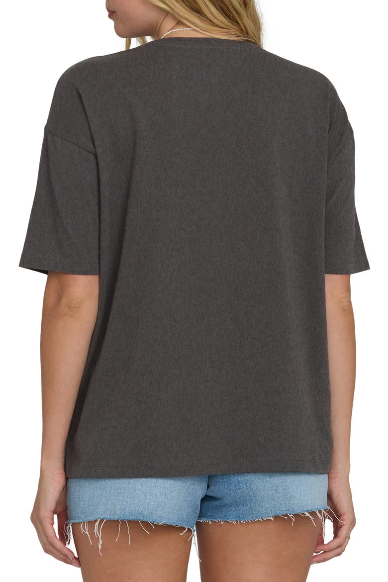 Natural Collection Oversize Graphic T-Shirt, Alternate, color, OFF BLACK