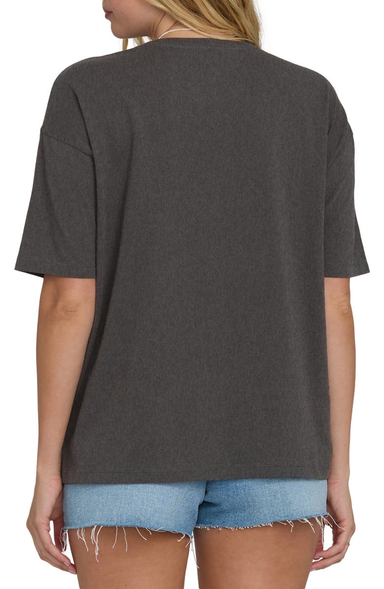 Billabong Natural Collection Oversize Graphic T-Shirt, Alternate, color, Off Black