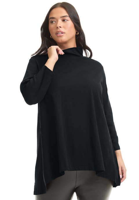 One+Only Mock-Neck Tunic (Plus Available)