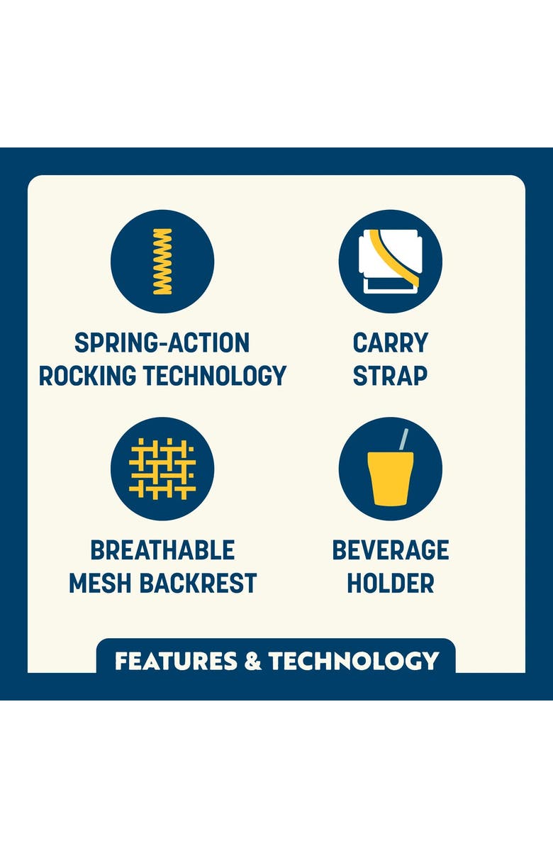 GCI RoadTrip Rocker - NASCAR For Him, Alternate, color, Nascar For Him