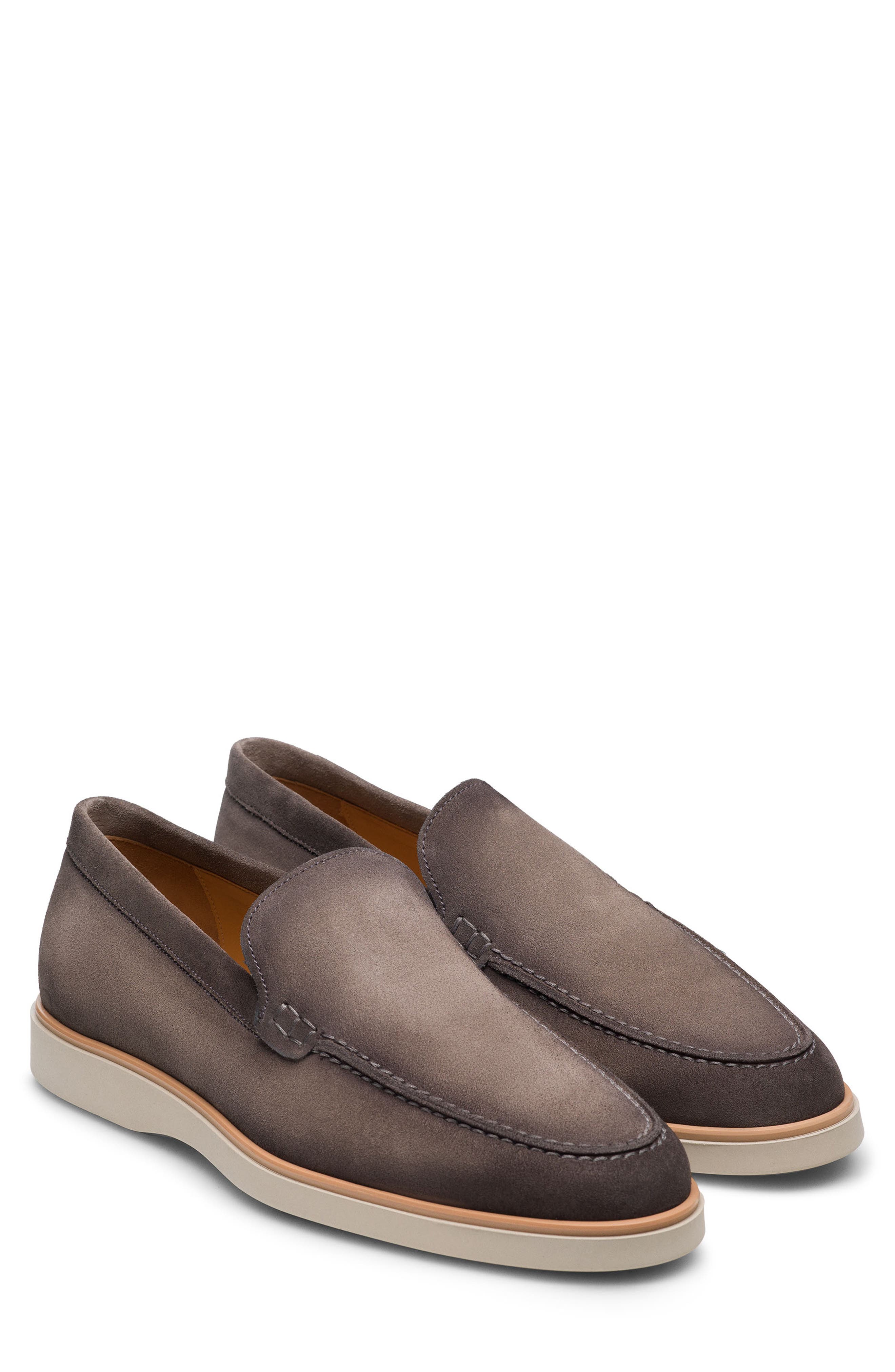 Magnanni Lourenco Loafer, Main, color, Tierra