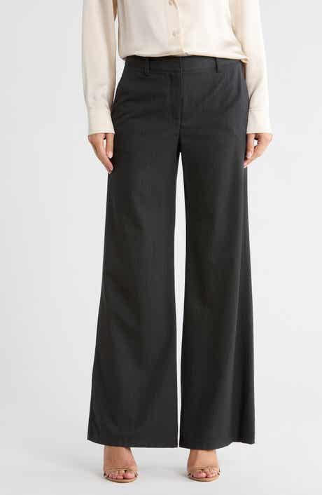 TWP Howard Stretch Wool Wide Leg Pants