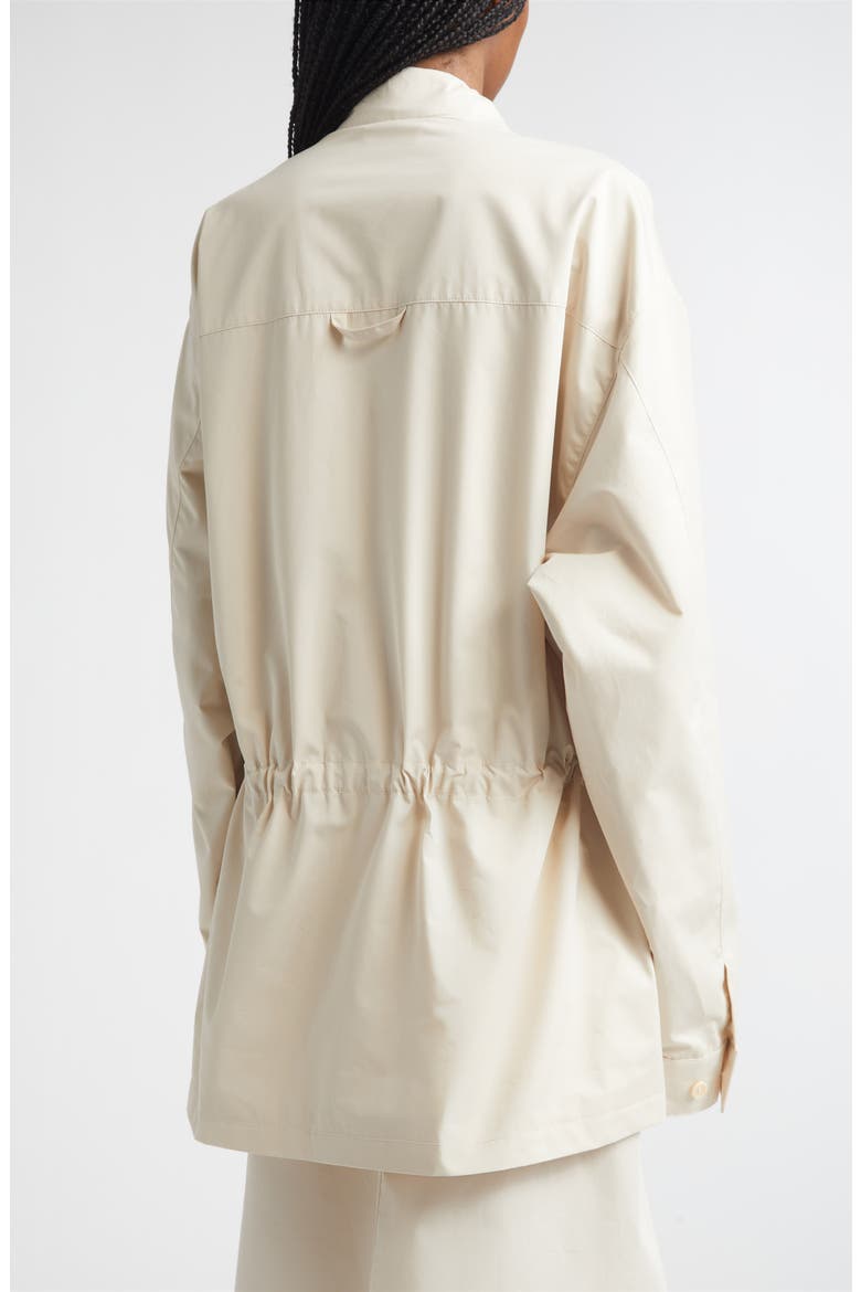 Water Repellent Cotton Field Jacket, Alternate, color, IVORY SUIT