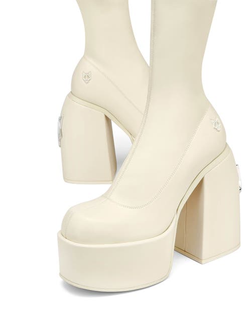 Naked Wolfe Spice Boot In White