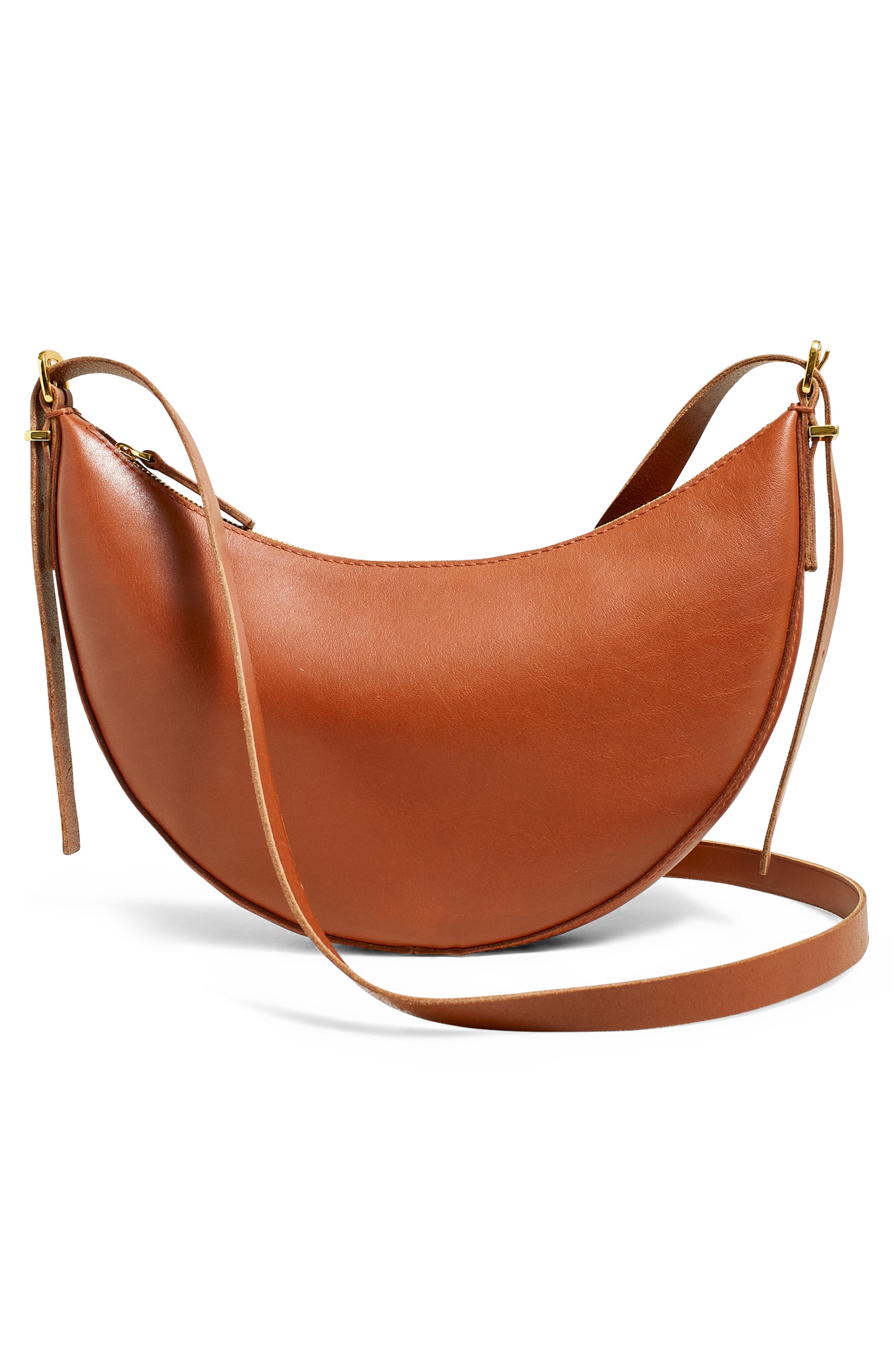 Mini The Essential Convertible Top Handle Crossbody Bag, Alternate, color, WARM CINNAMON