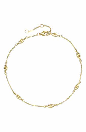 Evil Eye Station Anklet