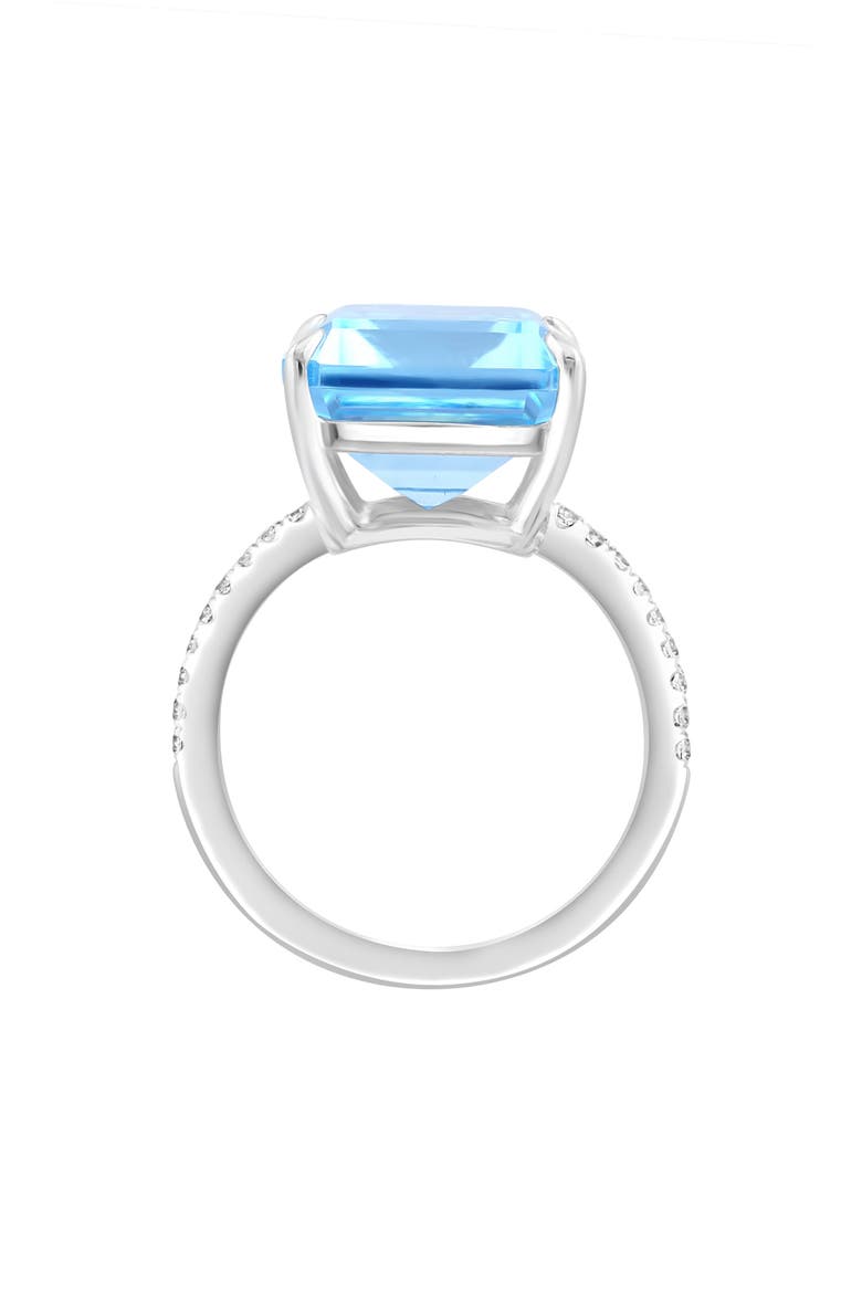 Sterling Silver Sky Blue Topaz Ring, Alternate, color, BLUE