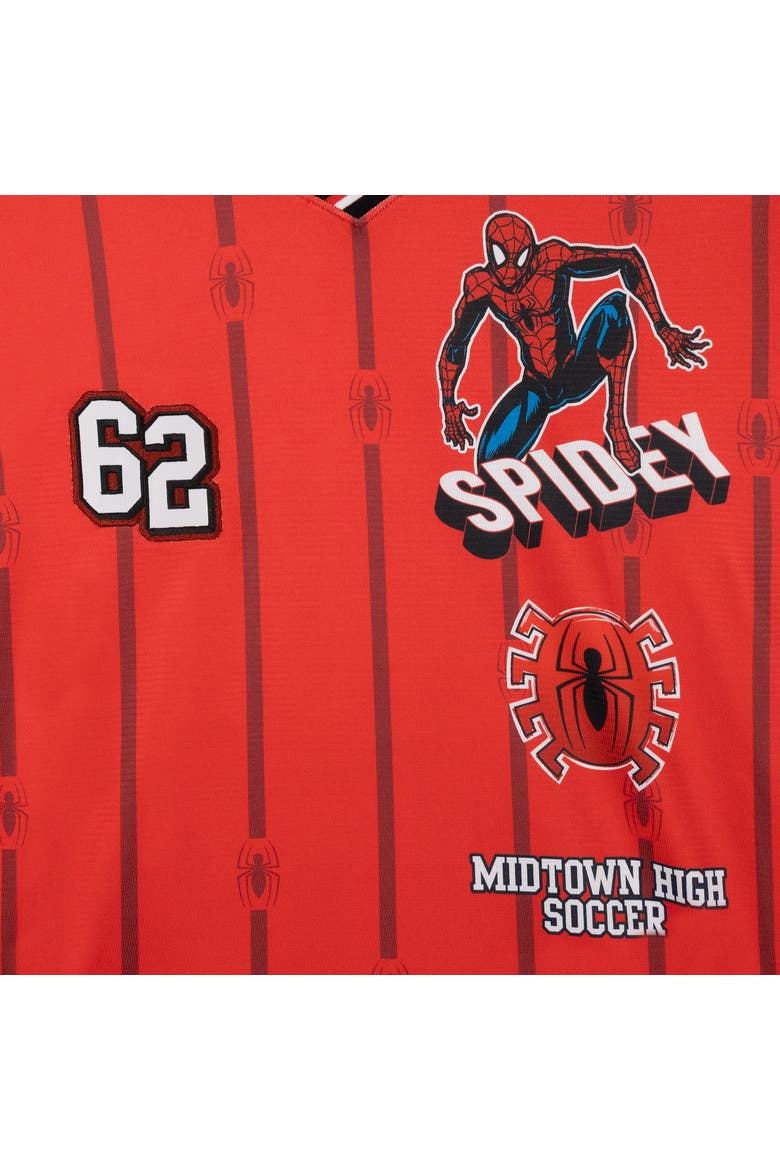 Spider-Man Athletic Mesh Jersey, Alternate, color, Spider Man Classic Red