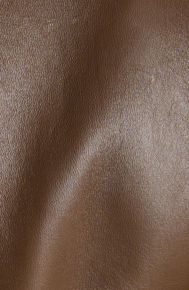 Bottega Veneta Flared Leather Jacket, Alternate, color, 