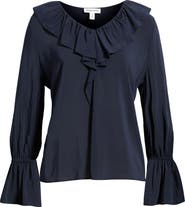 Nordstrom Ruffle Front Top
