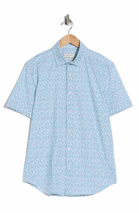 Bugatchi Short Sleeve Woven Shirt