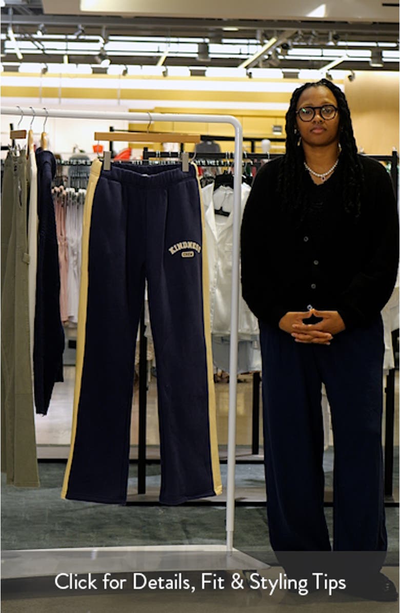 Kindness Crew Wide Leg Sweatpants, sales video thumbnail