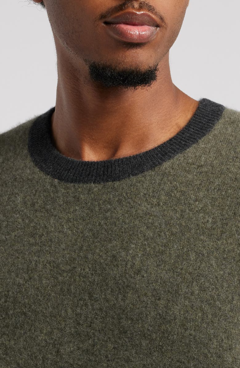 rag & bone Downing Oversize Wool & Cashmere Sweater, Alternate, color,