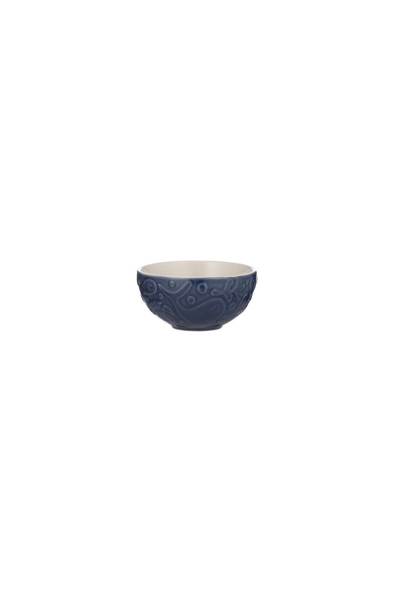 Nautical Mini Bowl Set, 4 Stoneware Prep Bowls with Sea-Inspired Designs, Alternate, color, Multicolored