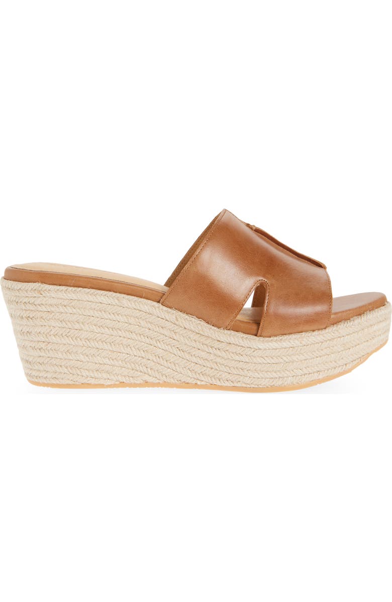 Chocolat Blu Willena Espadrille Platform Sandal, Alternate, color, Camel Leather