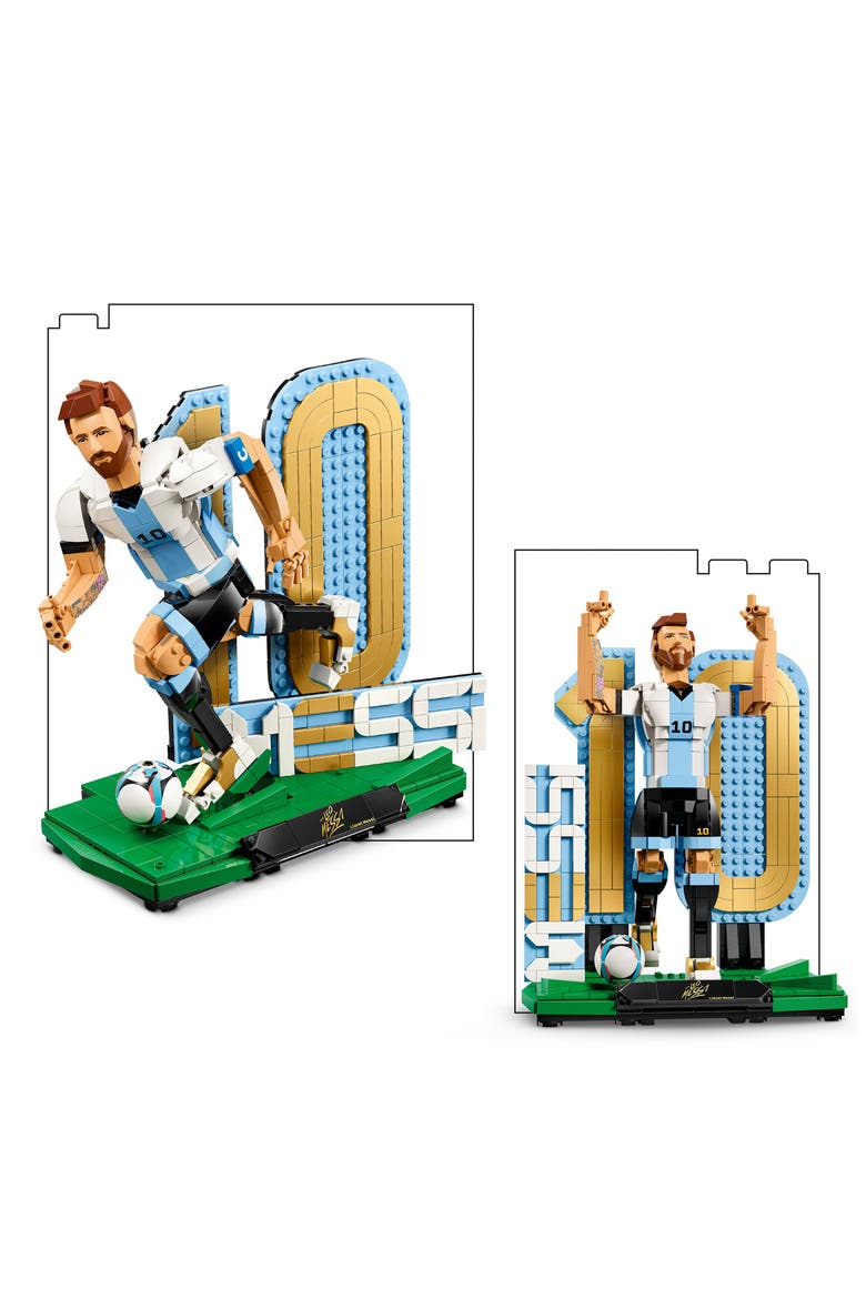 Lionel Messi Building Kit, Alternate, color, MULTI