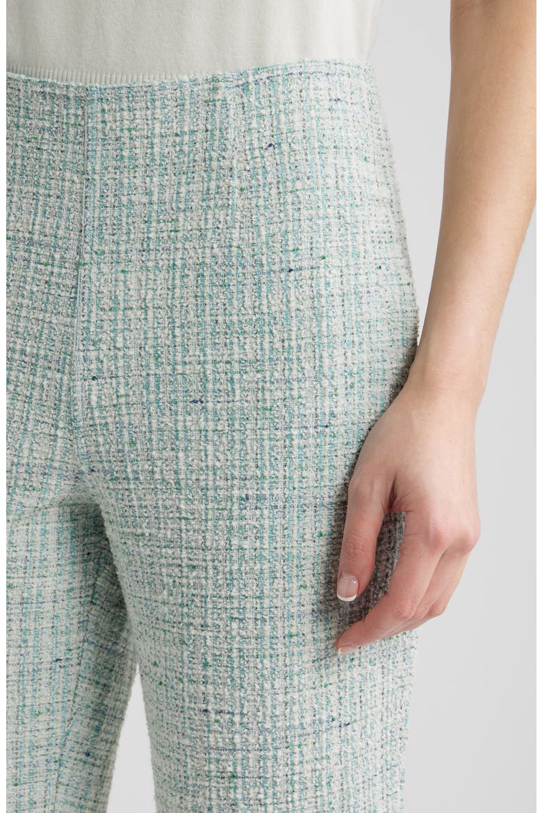 Stretch Bouclé Skimmer Pants, Alternate, color, MINT