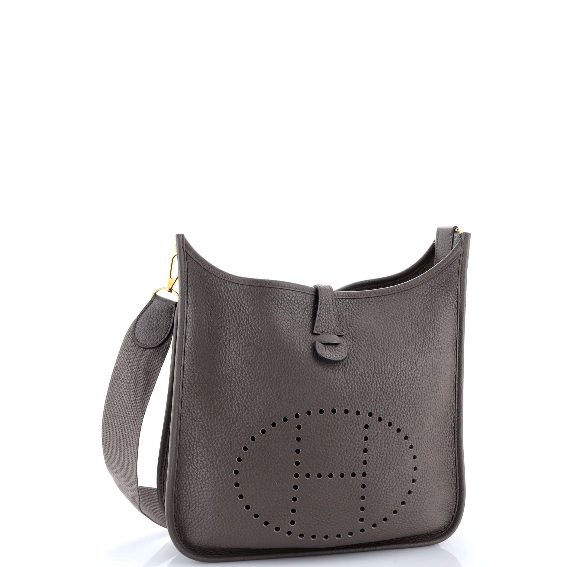 Pre-Owned Hermes Evelyne Bag Gen III Clemence PM, Alternate, color, 