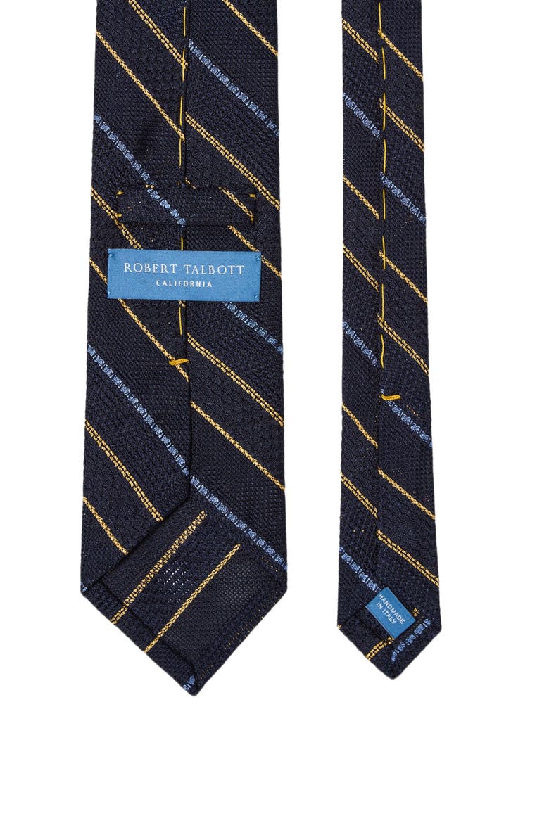 Duvall Grenadine RT Signature Necktie, Alternate, color, Navy Multi