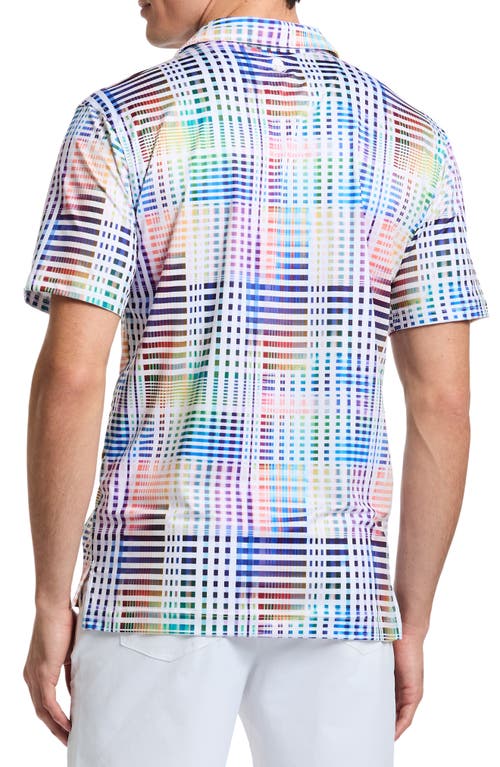 ROBERT GRAHAM ROBERT GRAHAM WALLIS GEO PRINT PERFORMANCE POLO