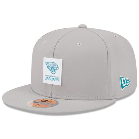 Men's New Era Gray Jacksonville Jaguars 2025 Sideline  59FIFTY Fitted Hat