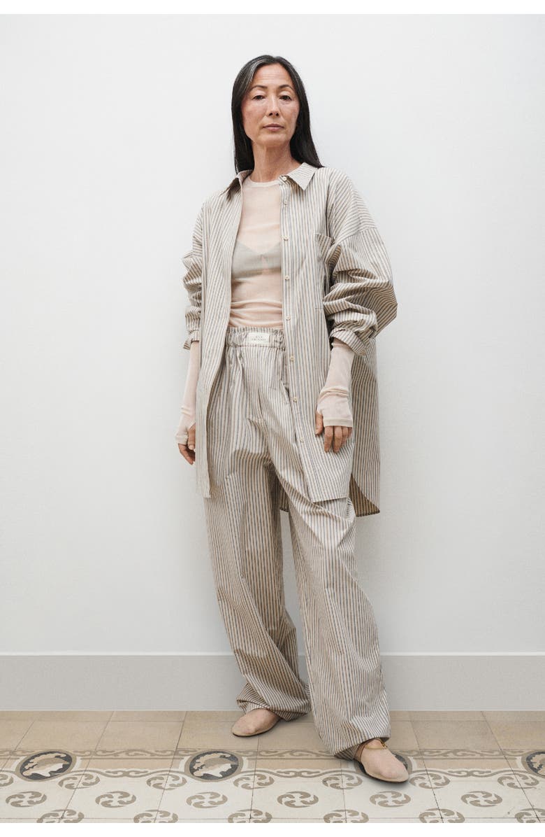 SILK LAUNDRY Round Shirt, Alternate, color,