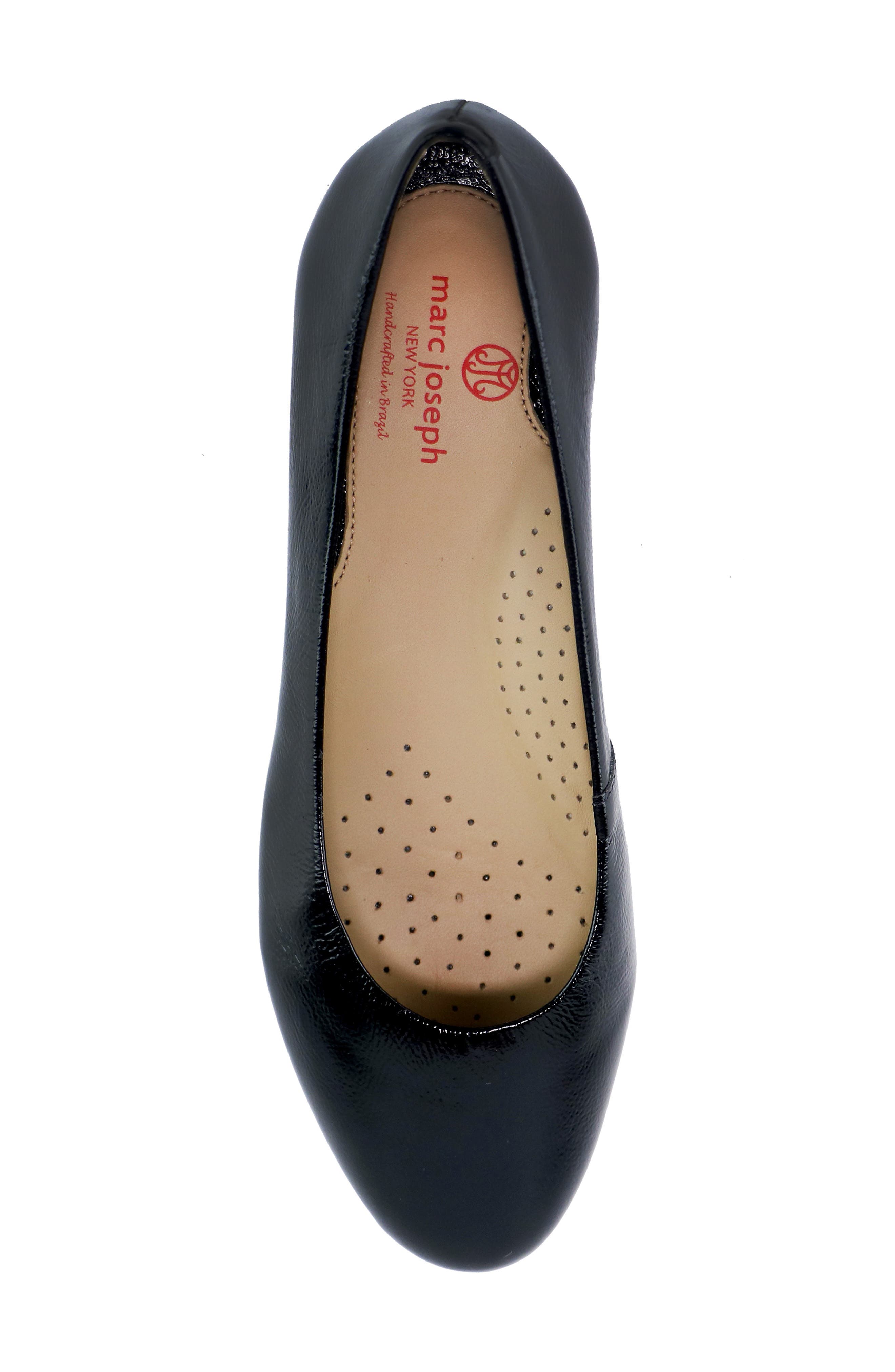 Ferris Flat, Alternate, color, BLACK SVELTE PATENT