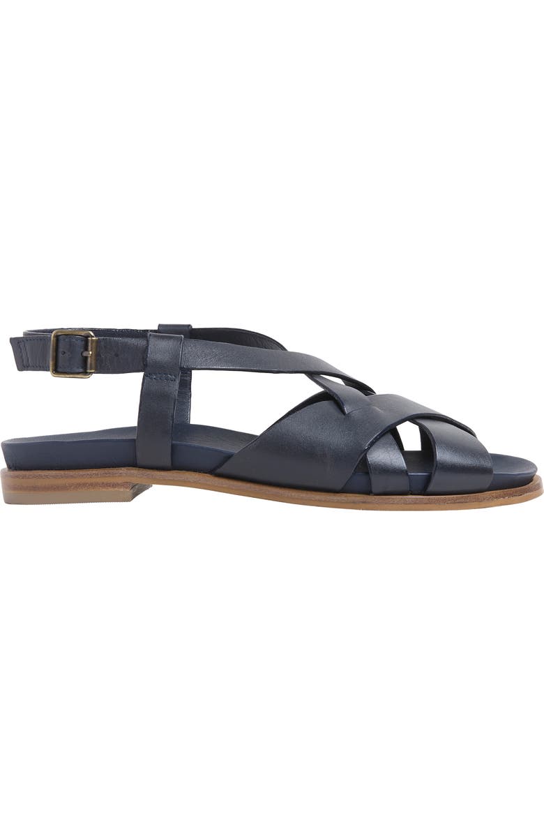 Celtic & Co. Woven Detail Sandal, Main, color, Dark Navy