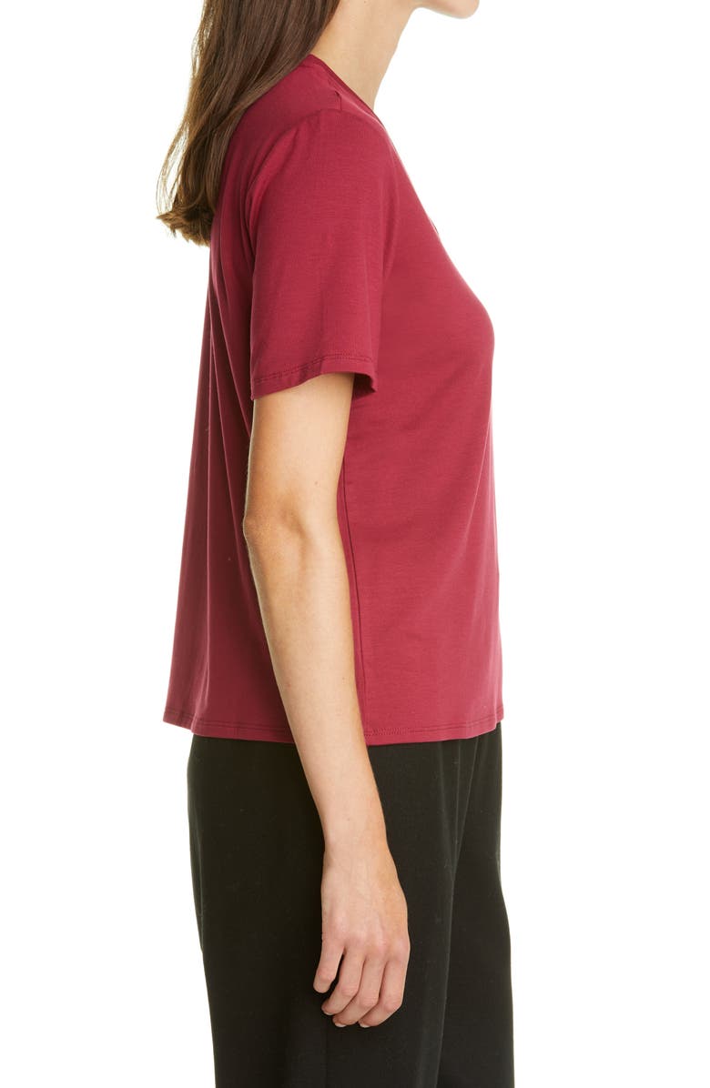 Eileen Fisher V-Neck T-Shirt, Alternate, color, 