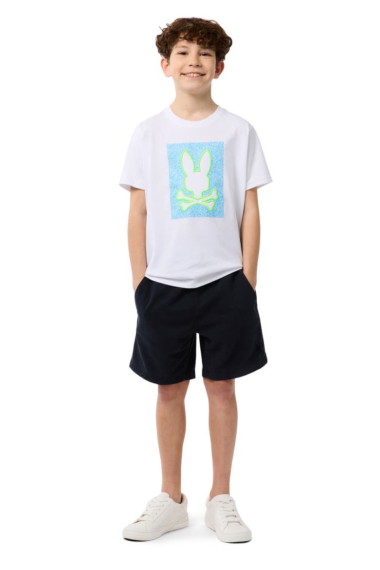 Kids' Livingston Embroidered Graphic T-Shirt, Alternate, color, WHITE