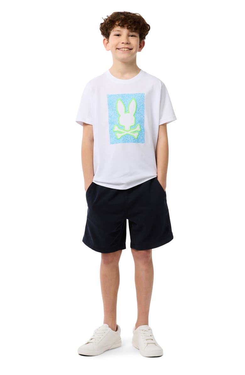 Psycho Bunny Kids' Livingston Embroidered Graphic T-Shirt, Alternate, color, 