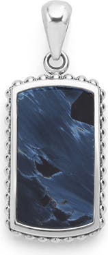 LAGOS Men's Anthem Pietersite ID Tag